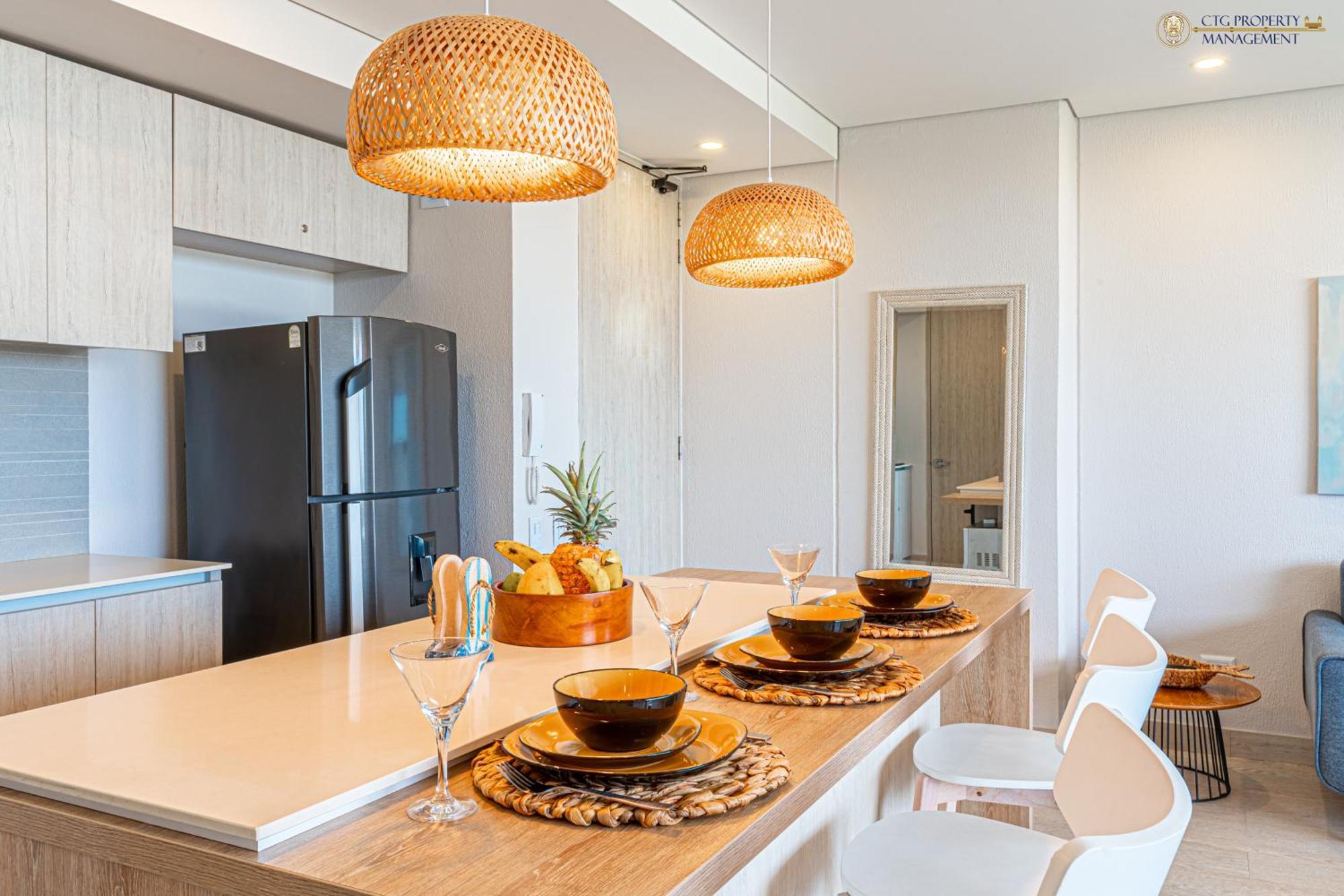 Martinique Cartagena - Apartamentos A Corta Caminata De Playa Azul Bagian luar foto