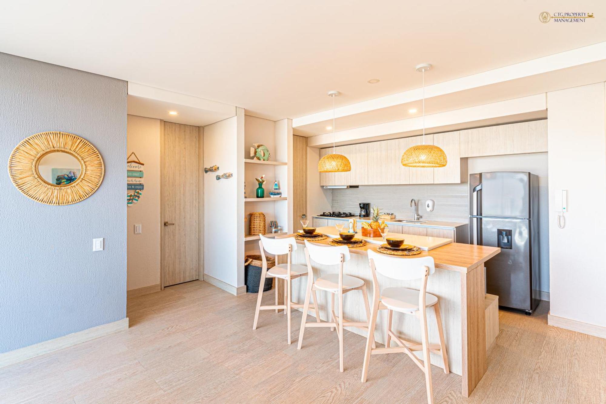 Martinique Cartagena - Apartamentos A Corta Caminata De Playa Azul Bagian luar foto