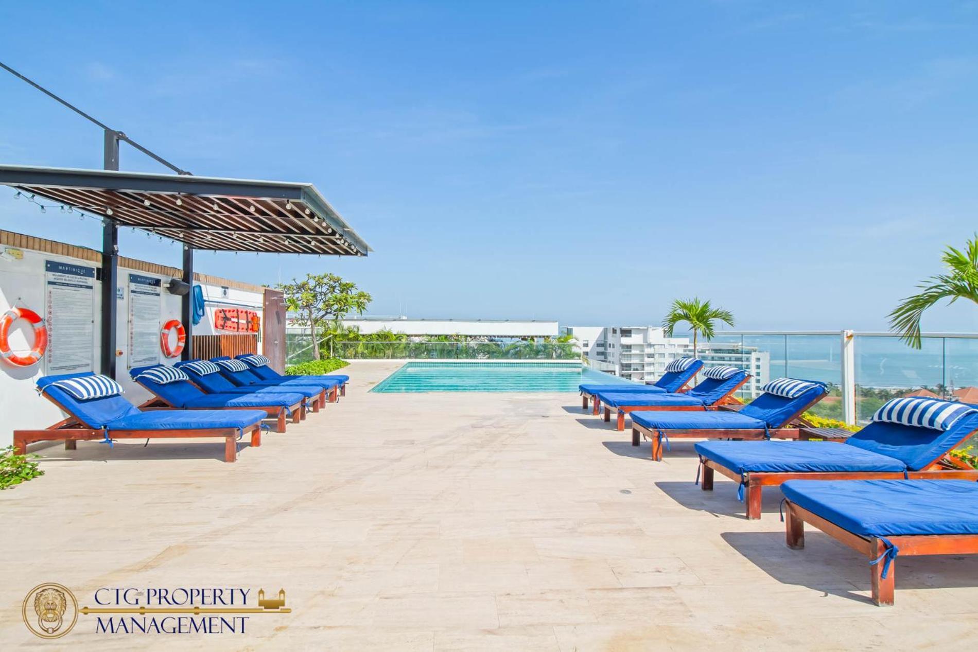 Martinique Cartagena - Apartamentos A Corta Caminata De Playa Azul Bagian luar foto