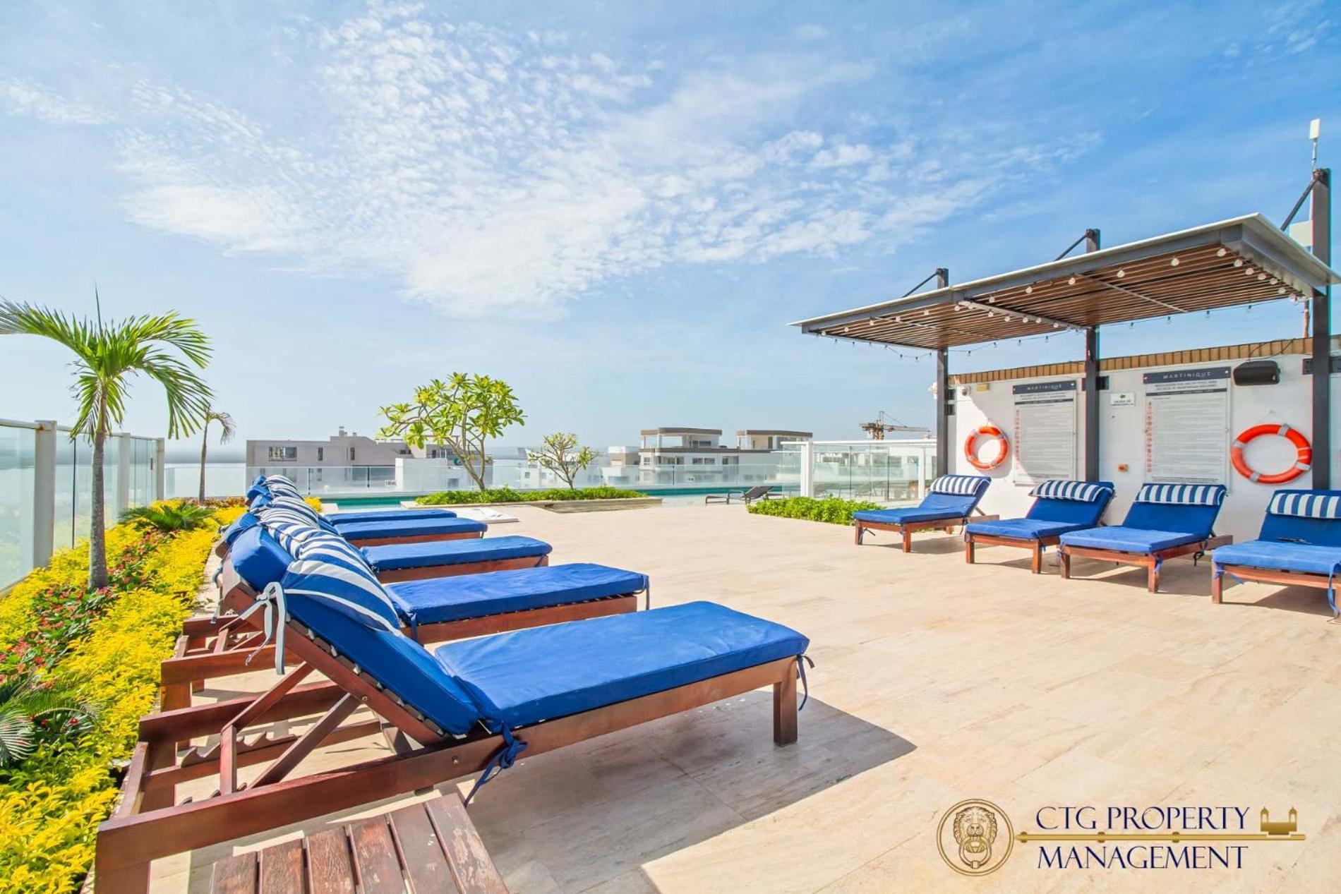 Martinique Cartagena - Apartamentos A Corta Caminata De Playa Azul Bagian luar foto