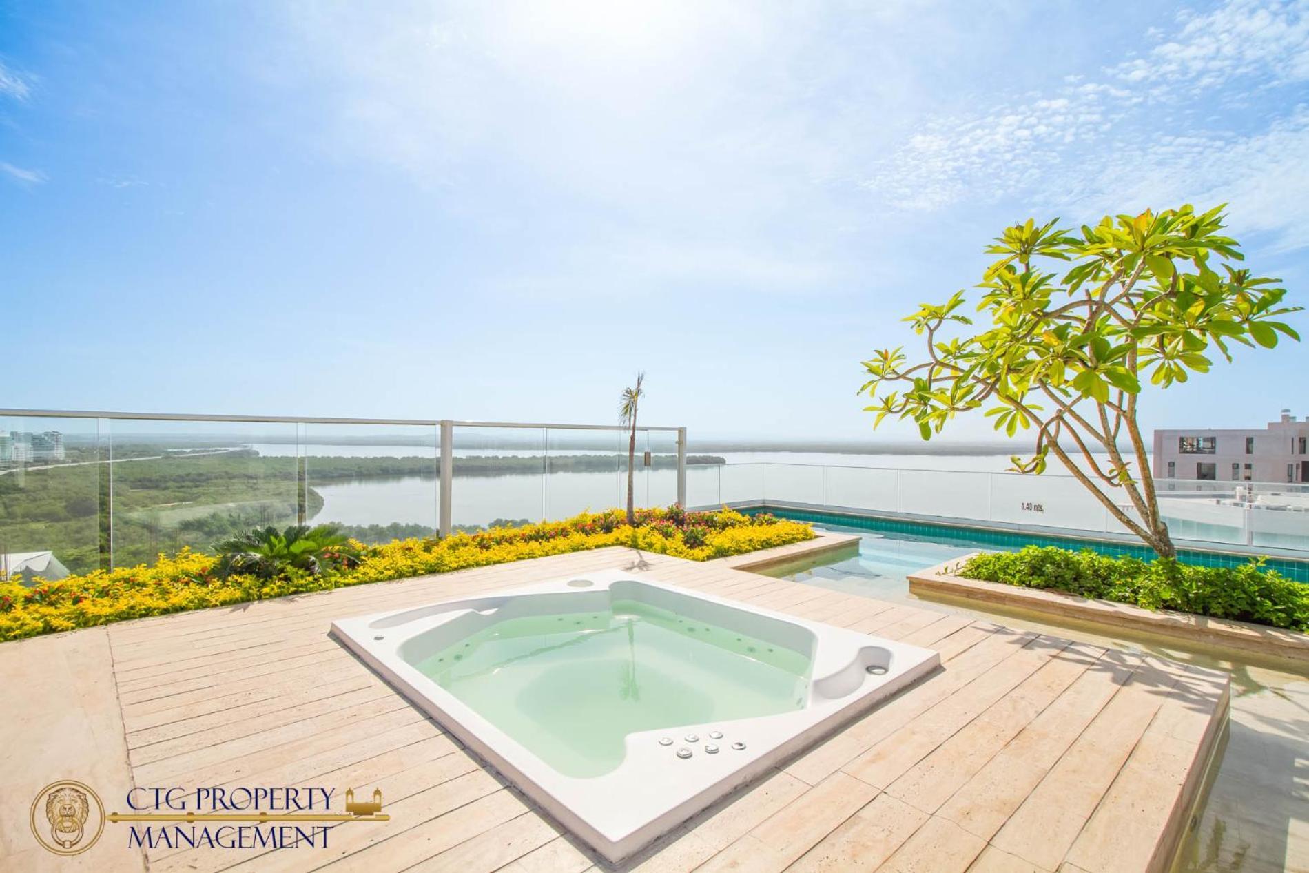 Martinique Cartagena - Apartamentos A Corta Caminata De Playa Azul Bagian luar foto